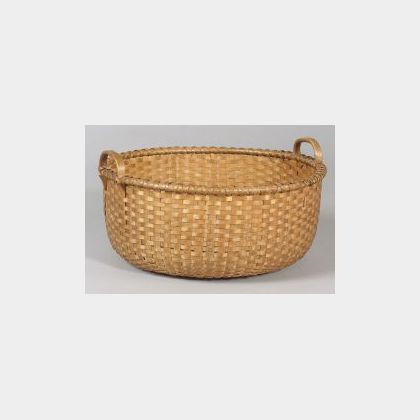 Shaker Finely Woven Splint Basket