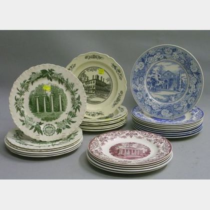 Twenty-seven Wedgwood Collector's Plates