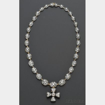 White Sapphire "Jody" Necklace, Marilyn Cooperman