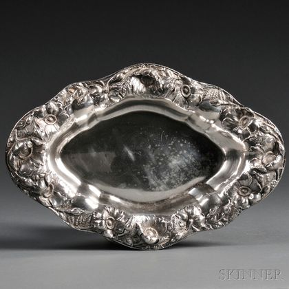 Unger Brothers Art Nouveau Sterling Silver Bowl