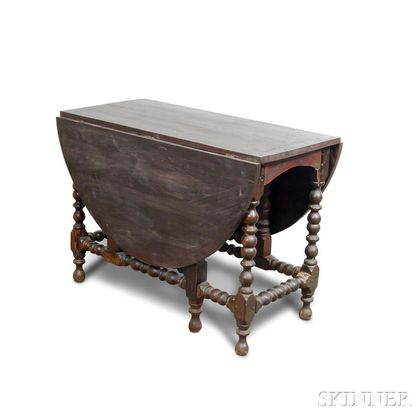 William and Mary-style Gate-leg Table
