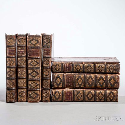 Temple, Sir William (1628-1699) Five Titles in Seven Volumes, 1693-1703.