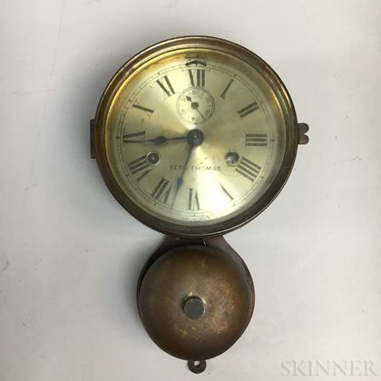 Seth Thomas Model 30 Ship's Bell Clock