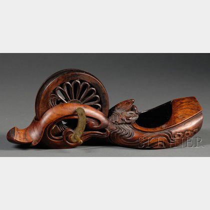 Carved Keyaki Carpenter's Trumpline