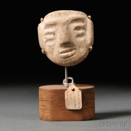 Mezcala Carved Stone Mask