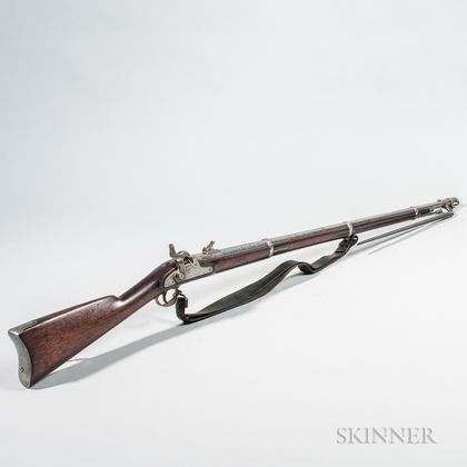 Model 1863 Springfield Rifle Musket, Sling, and Bayonet