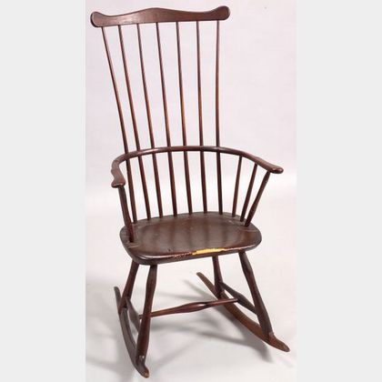 Windsor Fan-back Armed Rocking Chair