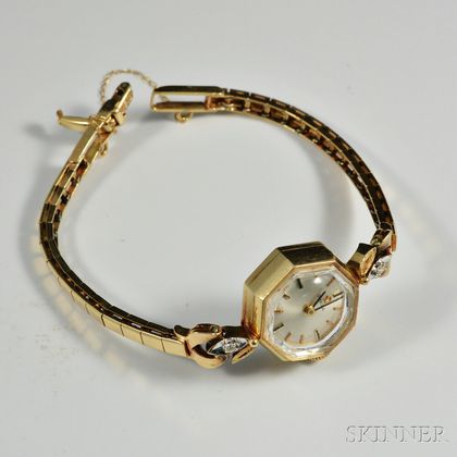 14kt Gold Omega Lady's Wristwatch
