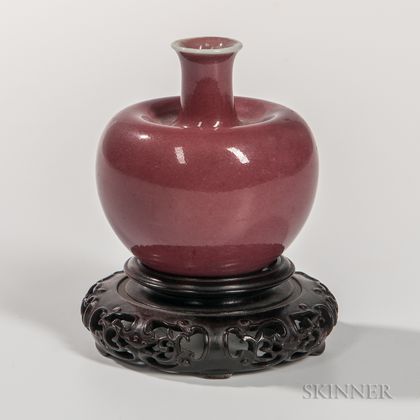 Peachbloom-glazed Water Pot