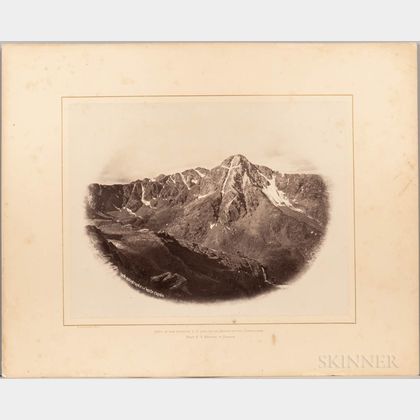 Jackson, William Henry (1843-1942) and Ferdinand Vandeveer Hayden (1829-1887) Eleven Large Albumen Photographs of the Far West.