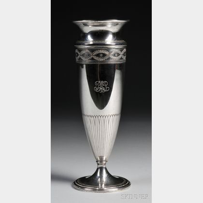 Tiffany & Co. Sterling Silver Urn-form Vase