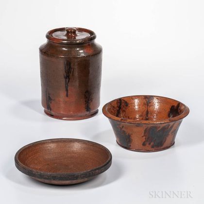 Three Pieces of Redware