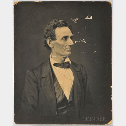 Platinum Print Portrait of Abraham Lincoln