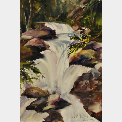 Judy Dimbleberry (American, 20th/21st Century) Waterfall