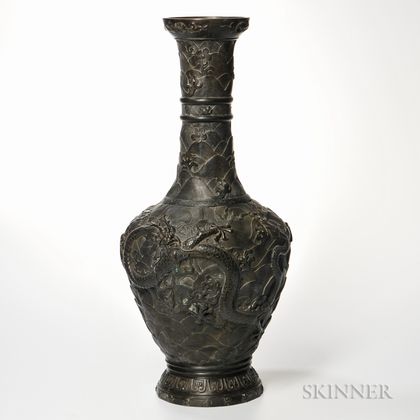 Large Bronze Vase