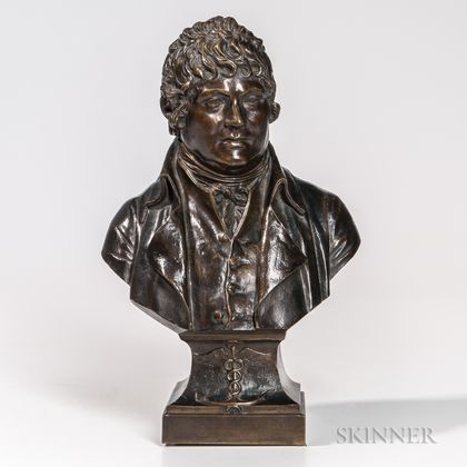 Bronze Bust of a Physician