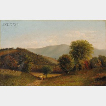 Attributed to Robert Spear Dunning (American, 1829-1905) Landscape Scene