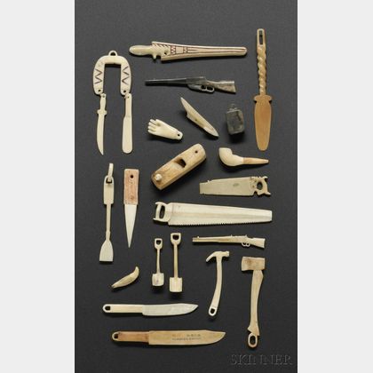 Sold at Auction: Collection of Miniature Tools