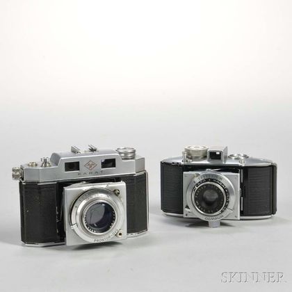 Two Agfa Karat Cameras