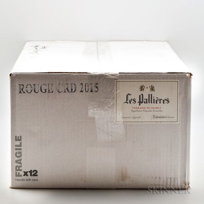 Pallieres Gigondas Terrasse du Diable 2015, 12 bottles (oc) 