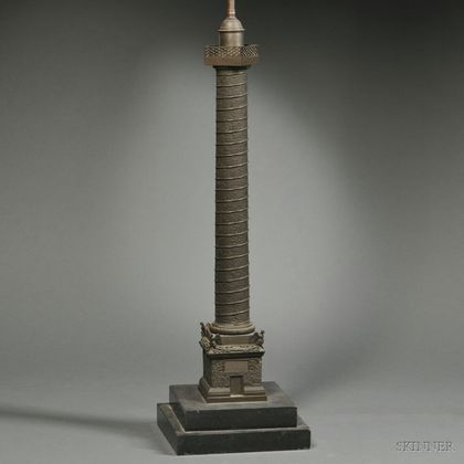 Large Grand Tour Bronze Model of the Column of Trajan