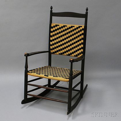 Shaker Production Armed Rocking Chair