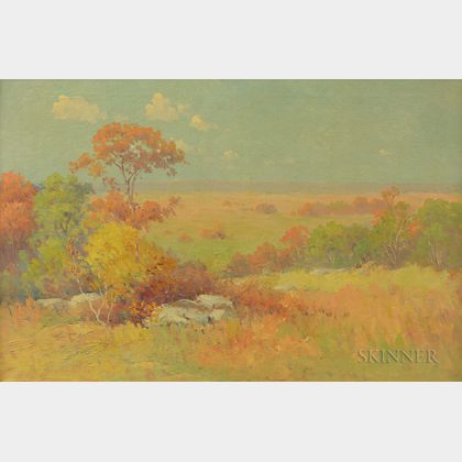 American School, 19th/20th Century Autumn Landscape