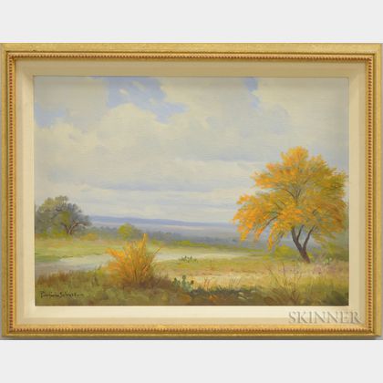Porfirio Salinas (American, 1910-1973) Autumn Vista