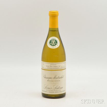 Latour Chassagne Montrachet 1989, 1 bottle 