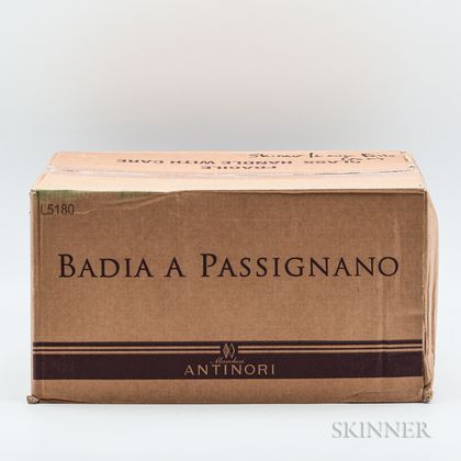 Antinori Badia a Passignano Chianti Classico Gran Selezione 2013, 6 bottles (oc) 