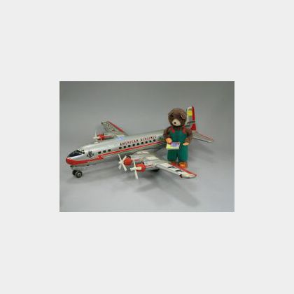 Line Mar American Airlines Electra Passenger Airplane
