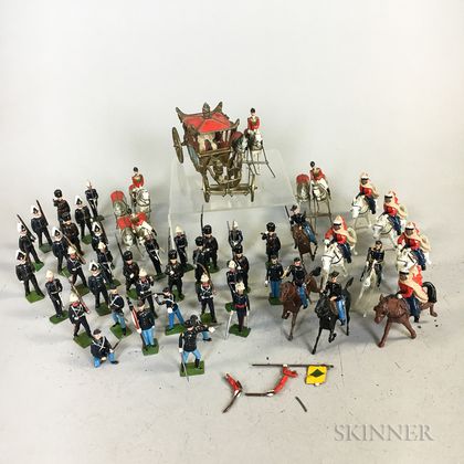 Seven Sets of Britains Lead Soldiers