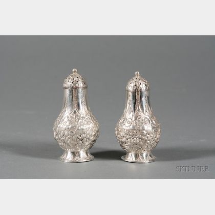 Pair of Tiffany & Co. Sterling Salt and Pepper Shakers