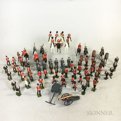 Ten Sets of Britains Lead Soldiers