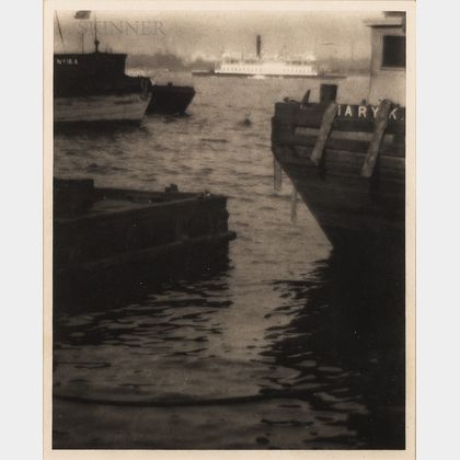 Karl Struss (American, 1886-1981) On the East River, New York