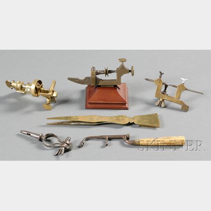 Group of Miscellaneous Horological Tools