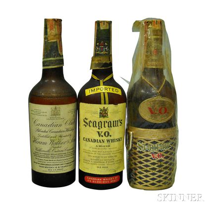Mixed Whiskey, 3 4/5 quart bottles 