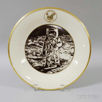 Lenox Apollo 11 "Buzz" Aldrin Porcelain Plate