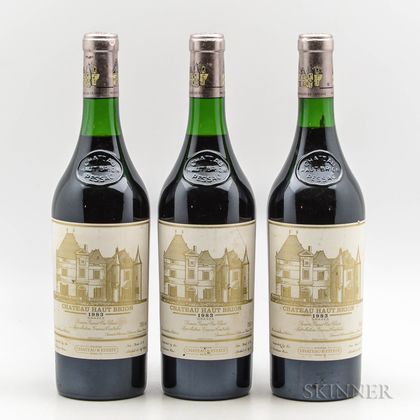 Chateau Haut Brion 1983, 3 bottles 