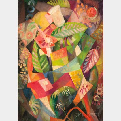Hélène d'Œttingen, called François Angiboult (Ukrainian, 1887-1950) Cubist Still Life