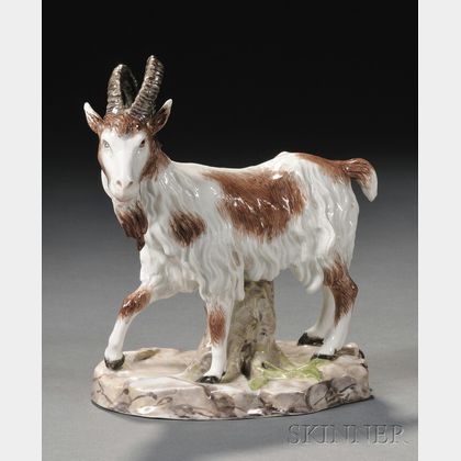 Meissen Porcelain Figure of a Goat