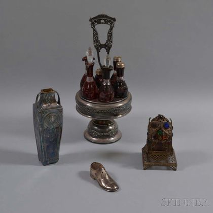 Group of Mostly Silver-plate Items