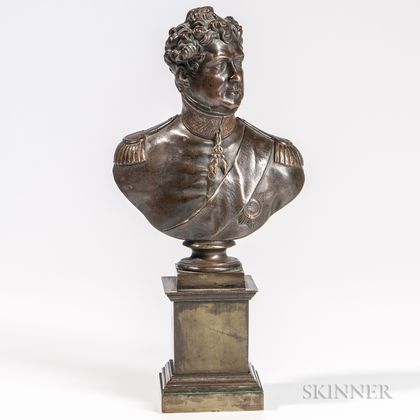 Bronze Bust of George IV