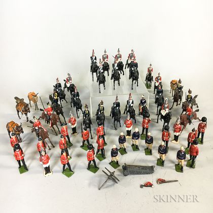 Ten Sets of Britains Lead Soldiers
