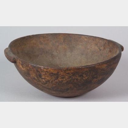 Carved Burl Bowl