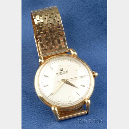 Gentleman's 14kt Gold Wristwatch, Rolex