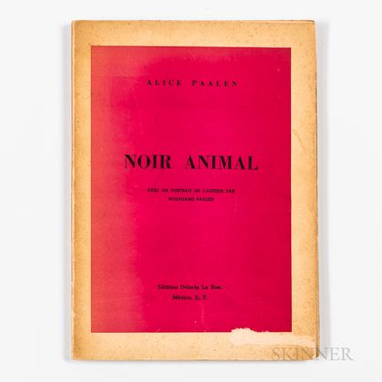 Paalen, Alice (1904-1987) Noir Animal.