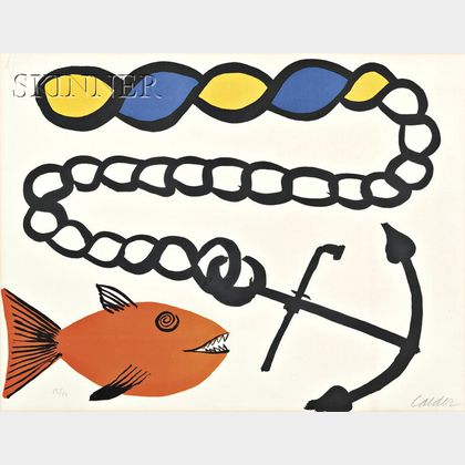 Alexander Calder (American, 1898-1976) Poisson pas ancre