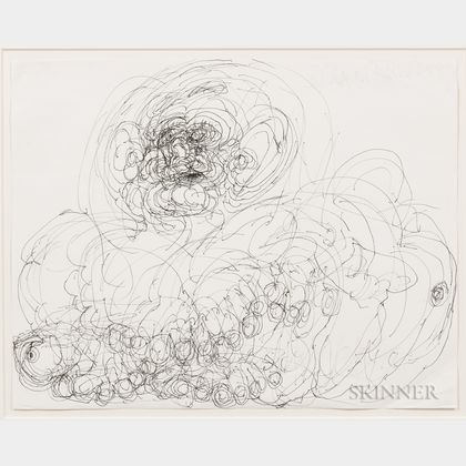 Dwight Mackintosh (American, 1906-1999) Untitled (Compulsive Figure)