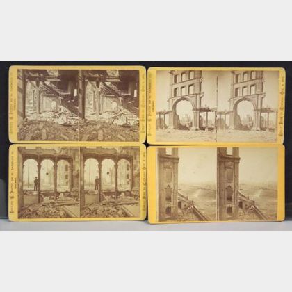 Stereoscopic Views of the 1871 Great Fire in Chicago